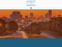 Tablet Screenshot of mccullochlaw.com